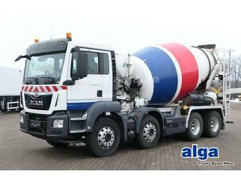 Camion malaxeur MAN 32.420 TGS BB 8x4, Stetter, 9m³, Euro 6, Klima