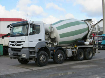 Camion malaxeur Mercedes-Benz Axor 3240 B 8x4 Betonmischer Stetter 9m³