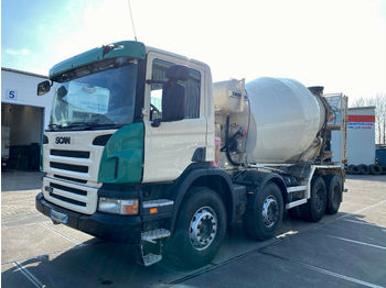 Camion malaxeur Scania P380 8x4 Betonmixer Liebherr 9cbm