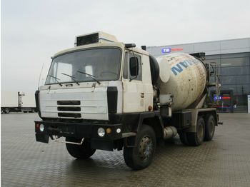 Camion malaxeur Tatra T815 6x6, BETONMIX, SECO. AIR CONDITIONING, 12m3