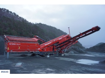 Crible terex Finlay