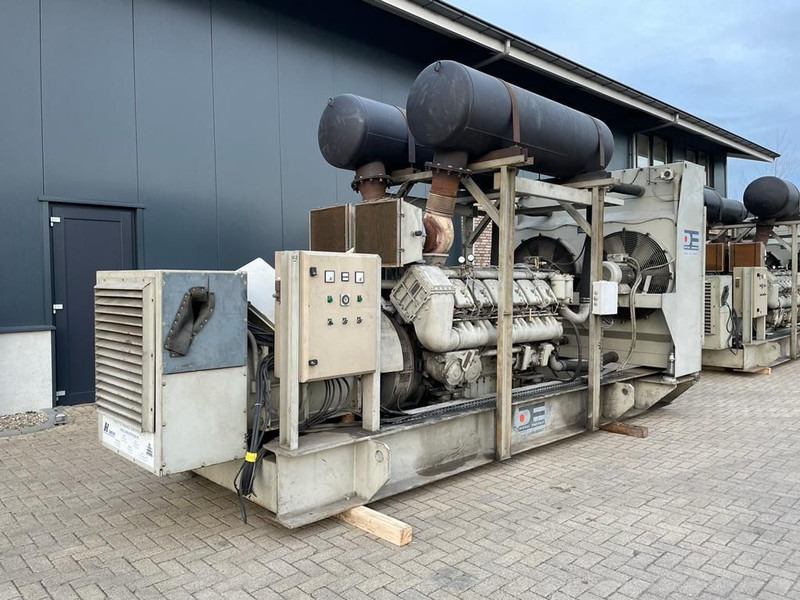 Groupe électrogène Deutz MWM TBD 604 BV12 Leroy Somer 1450 kVA generatorset ex emergency !: photos 6