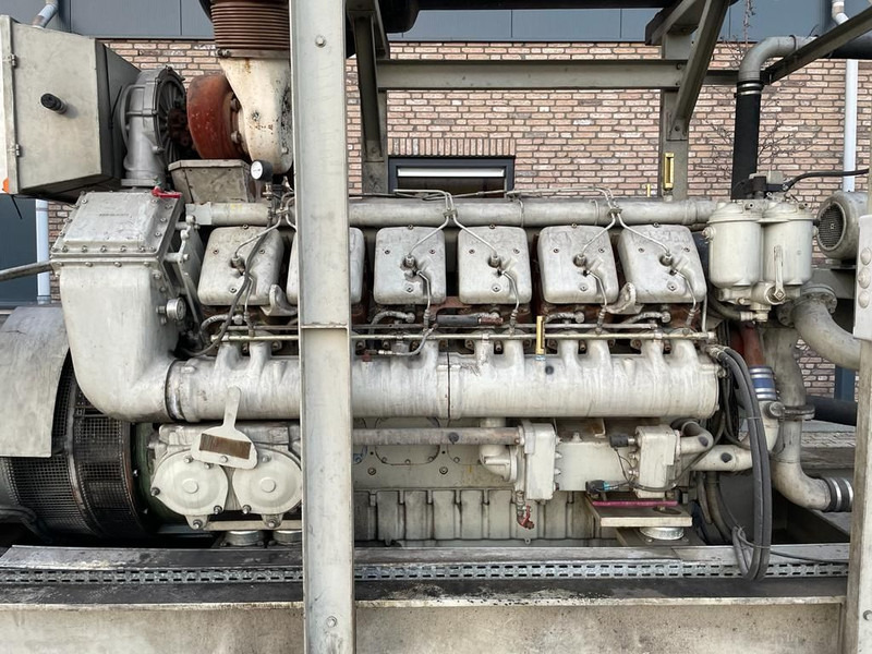 Groupe électrogène Deutz MWM TBD 604 BV12 Leroy Somer 1450 kVA generatorset ex emergency: photos 12