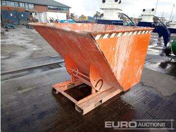 Mini tombereau Eichinger 1500Litre Tipping Skip to suit Forklift: photos 1