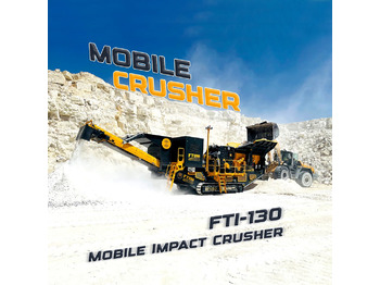 FABO FTI-130 MOBILE IMPACT CRUSHER 400-500 TPH | AVAILABLE IN STOCK - Centrale d'enrobage: photos 1