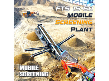 FABO FTS 15-60 MOBILE SCREENING PLANT 500-600 TPH | Ready in Stock - Centrale d'enrobage: photos 1