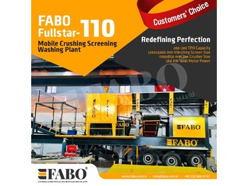 Concasseur mobile neuf FABO FULLSTAR 110Crushing, Washing And Screening  Plant: photos 1