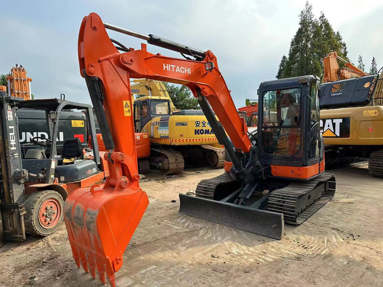 Mini pelle Good Performance Used excavator Hitachi ZX65U good condition low price on sale welcome to inquire: photos 3