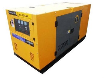 Groupe électrogène Javac - 70 KVA Generator - Aggregaat - Kawakenki KK70