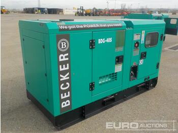 Groupe électrogène Unused 2023 Becker BDG-40S