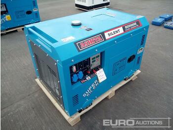 Groupe électrogène Unused Ashita DG9500SE Diesel Generator