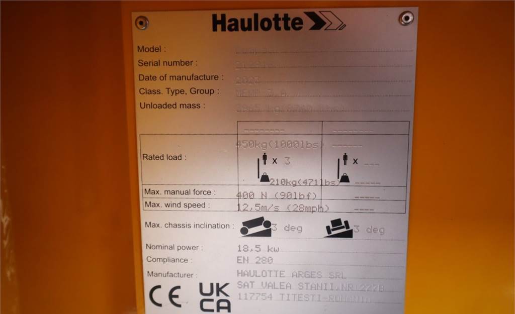 Crédit-bail Haulotte COMPACT 12DX Valid Inspection, *Guarantee! Diesel,  Haulotte COMPACT 12DX Valid Inspection, *Guarantee! Diesel,: photos 7