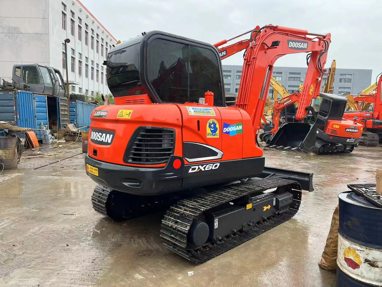 Pelle sur chenille High quality DOOSAN used excavator DX60 strong power hot selling !!!: photos 2