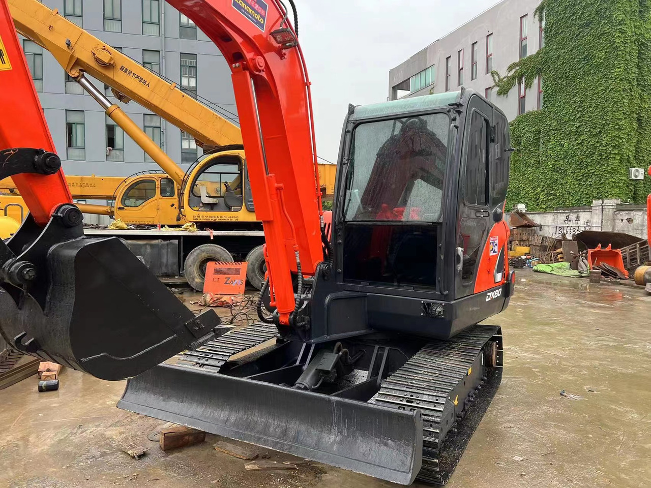 Pelle sur chenille High quality DOOSAN used excavator DX60 strong power hot selling !!!: photos 9