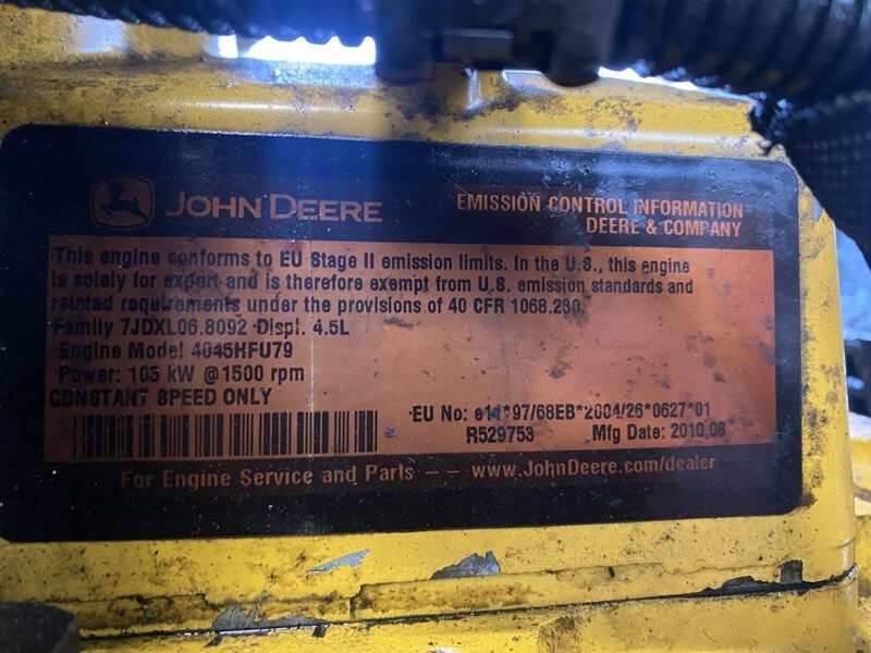 Groupe électrogène John Deere 4045 HFU 79 Stamford 120 kVA generatorset: photos 3