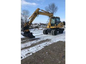 Pelle sur pneus KOMATSU PW160 7E0: photos 1