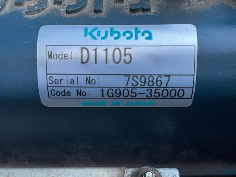 Groupe électrogène Kubota GenSet MPM 15/400 SS-KA 15 kVA 400 Amp Silent Las generatorset: photos 5