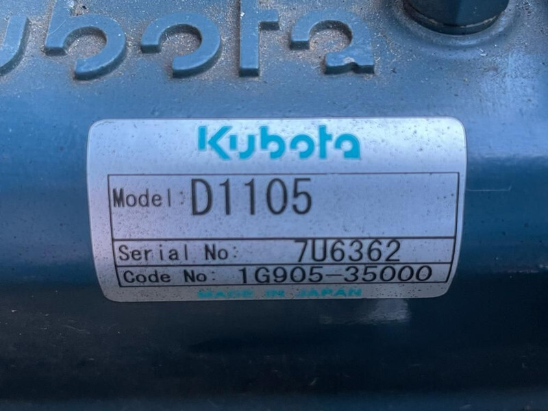 Groupe électrogène Kubota GenSet MPM 15/400 SS-KA 15 kVA 400 Amp Silent Las generatorset: photos 5