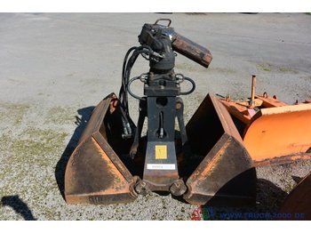 L'équipement de construction Atlas Terex Zweischalengreifer 600 mm Drehservo