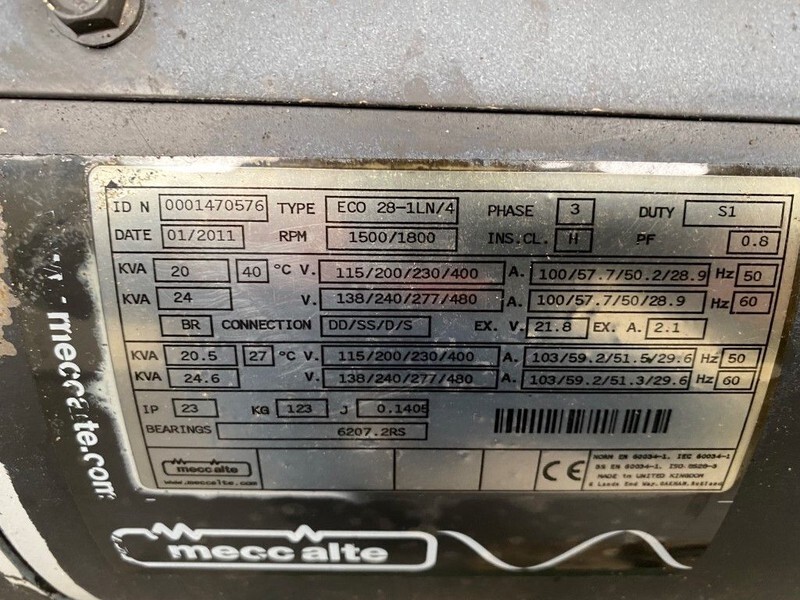 Groupe électrogène Lister TS3A Mecc Alte Spa 20 kVA generatorset: photos 7