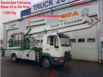 Grue mobile MAN 8.113 Klaas Montage Dachdecker Kran 32m 1000 kg.: photos 1
