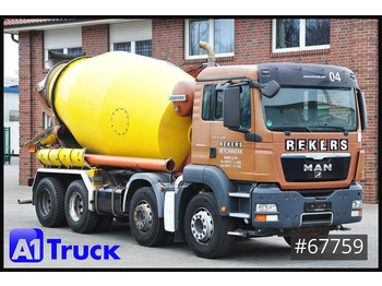 Camion malaxeur MAN TGS 35,400, Liebherr 9m³, 8x4,: photos 1