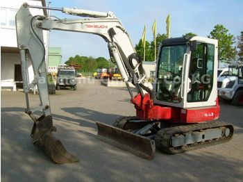 Mini pelle Takeuchi TB153FR, BJ 14, Kabine, Klima, SW Verachtert, GL