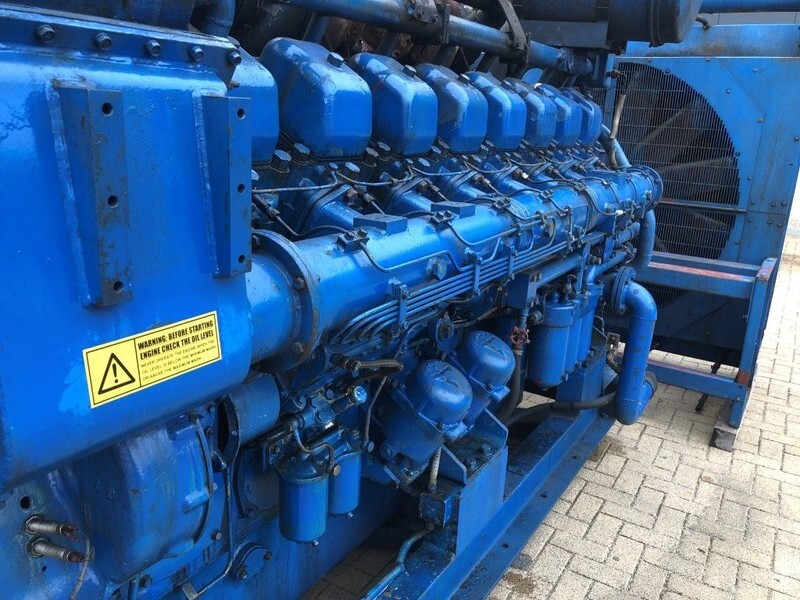 Groupe électrogène Mitsubishi S16N Stamford 1200 kVA generatorset: photos 5