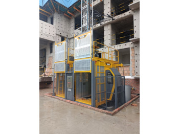 Nacelle XCMG Official 450m Lifting Height Double Cage Medium Speed Construction Lifter SC200/200MS1 on Sale