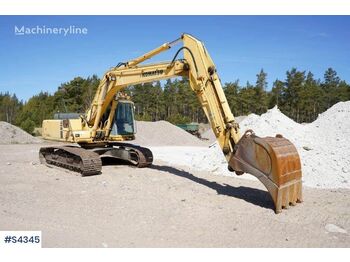 Pelle sur chenille KOMATSU PC240NLC-6K Crawler excavator, SEE VIDEO