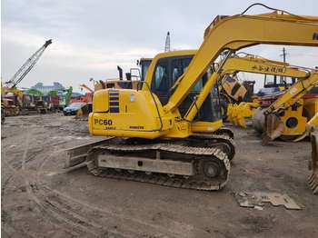 Pelle sur chenille komatsu pc60