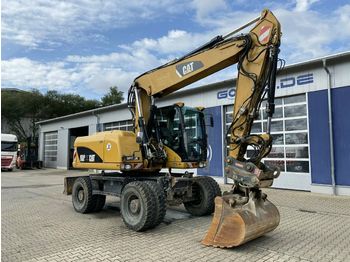 Pelle sur pneus CAT M316D Mobilbagger *12.600 h *Hammerleitung