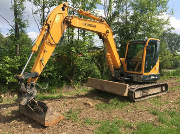 Pelle sur pneus Hyundai Robex EX 80 CR-9A 2 Löffel