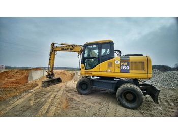 Pelle sur pneus KOMATSU PW160-7K