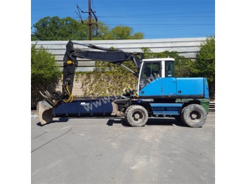 Pelle sur pneus Volvo EW140 Rotortilt w/grab