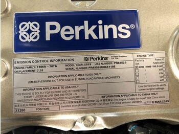 Groupe électrogène neuf Perkins 165 kVA Supersilent generatorset: photos 4