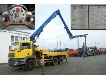 Pompe à béton MAN TG-A 26.310 6x4 Betonpumpe Putzmeister 28 m