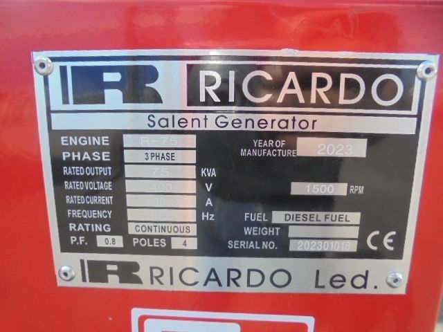 Groupe électrogène neuf Ricardo R75: photos 6