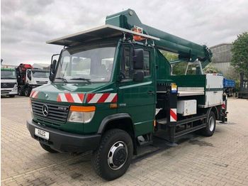 Сamion avec nacelle Mercedes-Benz Vario 816 4x4 Euro5 Arbeitsbühne 24 m - 831 Std