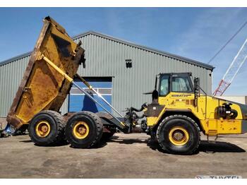 Tombereau articulé Komatsu HM400-2 KNIK DUMP TRUCK DUMPER 32,5T 6X6 VIDEO