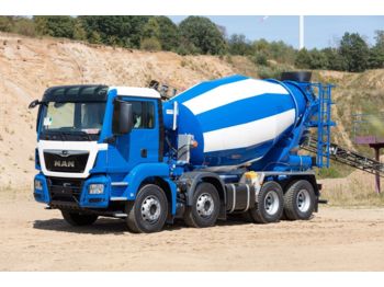 Toupie béton MAN TGS 32.420 8x4 / Euromix Beton 9m³ / EURO 6