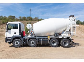 Toupie béton MAN TGS 32.420 8x4 / Euromix Beton 9m³ / EURO 6