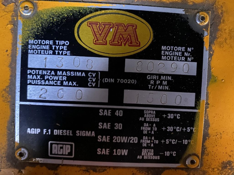 Groupe électrogène VM 1308 Unelec 165 kVA Silent generatorset: photos 4
