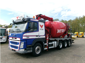 Volvo FM 420 8X4 Cifa MK25H concrete pump 25 m / mixer 7 m3 - Camion malaxeur: photos 5
