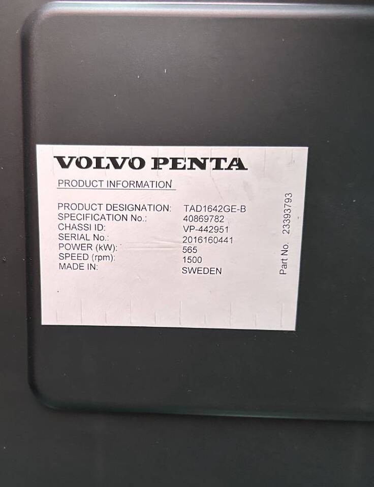 Groupe électrogène Volvo TAD1642GE - 650 kVA Generator - DPX-18884: photos 13