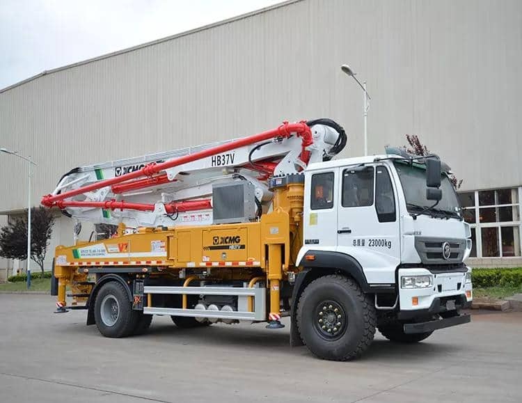 Camion pompe XCMG Concrete Pump Truck Used HB37V Mounted Concrete Pump Truck Trade: photos 3