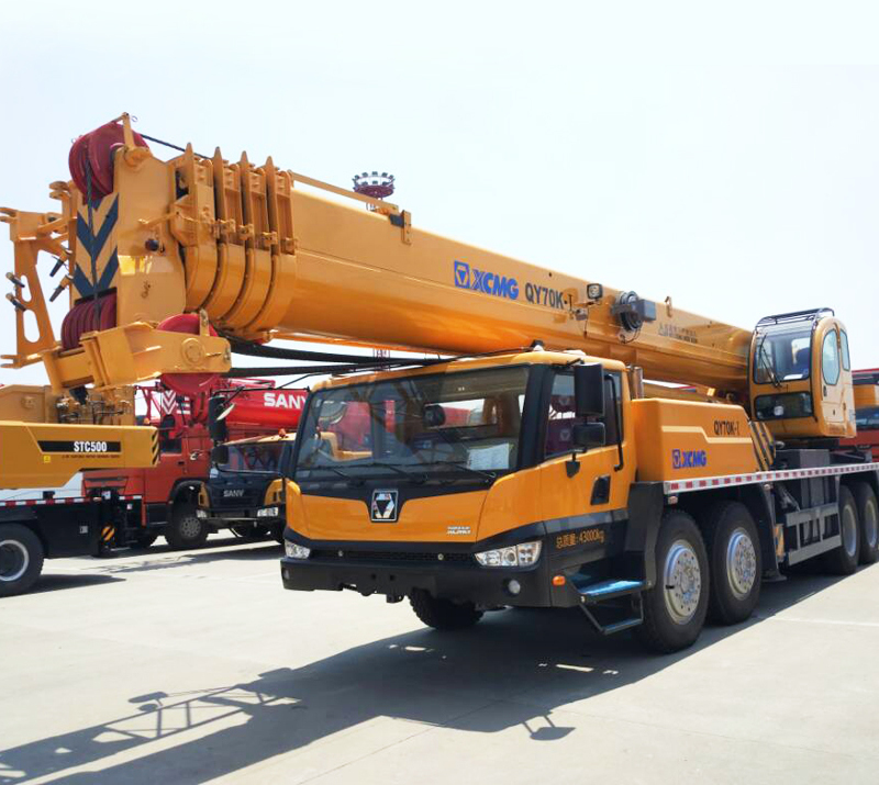Grue mobile neuf XCMG Official QY70K-I 70 ton construction heavy lift hydraulic mobile used truck crane price: photos 2