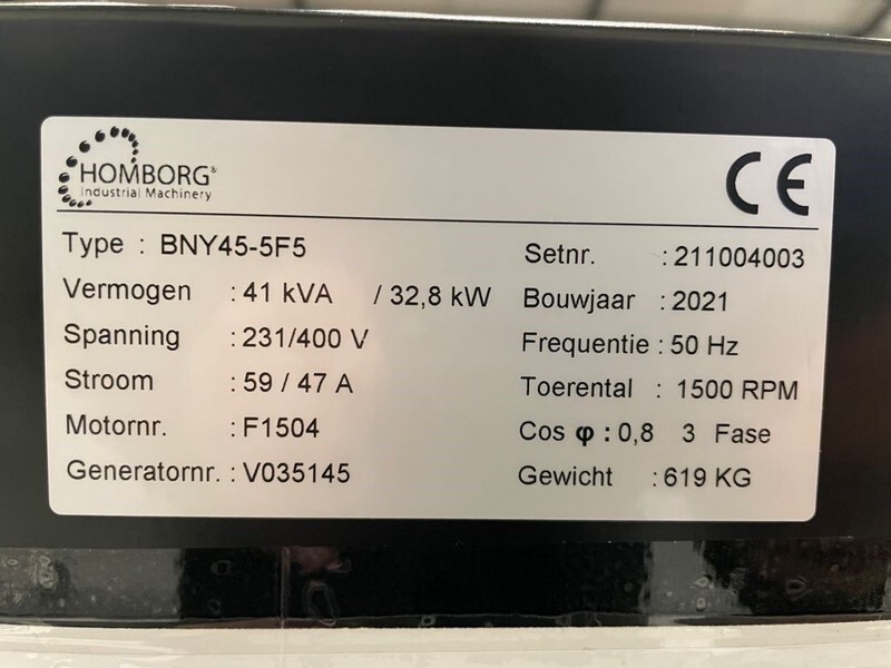Groupe électrogène neuf Yanmar 4TNV98CT-IHR Himoinsa HYW 45 Stage 5 45 kVA generatorset New !: photos 4