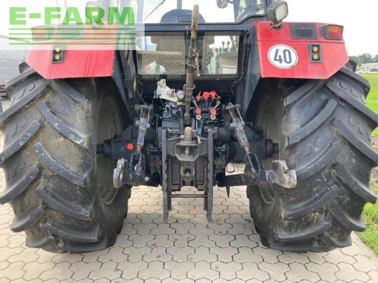 Tracteur agricole Case-IH maxxum 5140 pro mit frontzapfwelle: photos 6