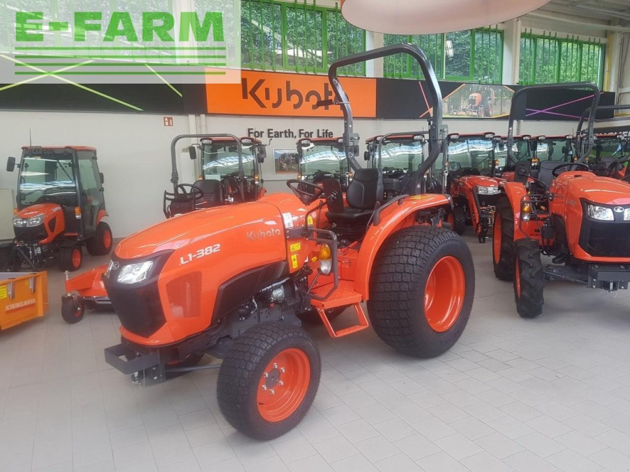 Tracteur agricole Kubota l1-382: photos 6